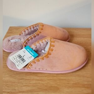 Reef Iryssa Blush and Tan Slippers Size L(9-10)